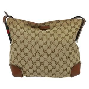 Gucci GG canvas Beige Canvas shoulder
